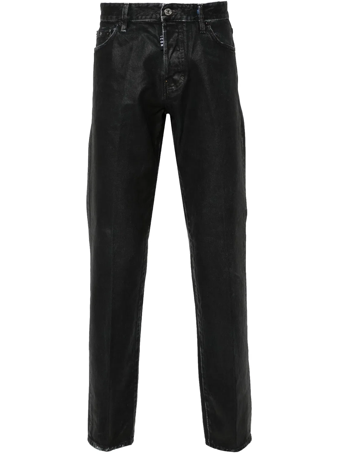 Джинсы с окраской в массе DSQUARED2, черный