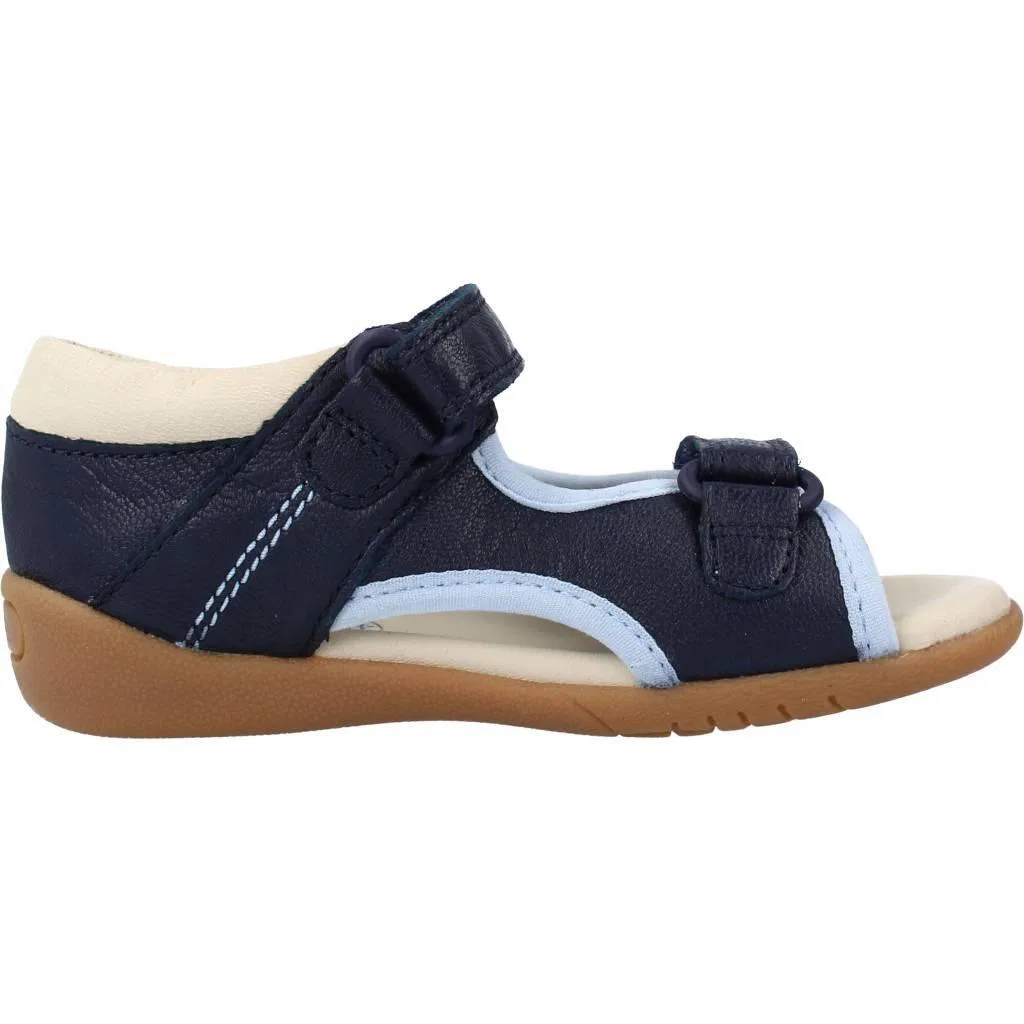 Сандалии с закрытым носком Zora Spirit T Clarks, Blau — фото 4