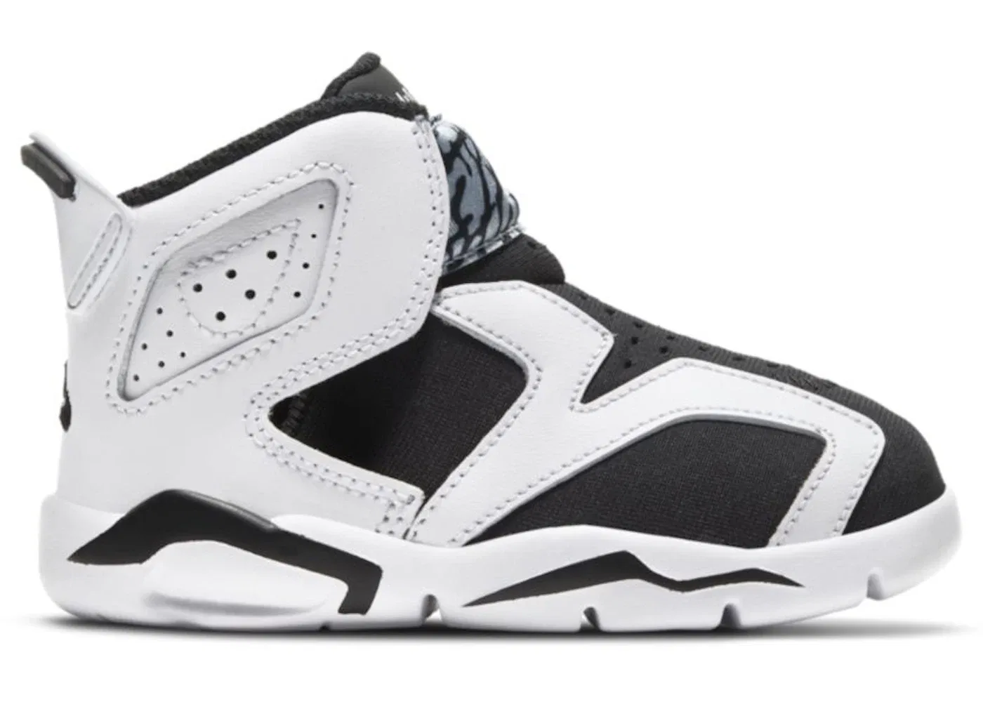 Детские кроссовки Lifestyle Jordan 6 Retro Little Flex Jordan, White Pure Platinum Black