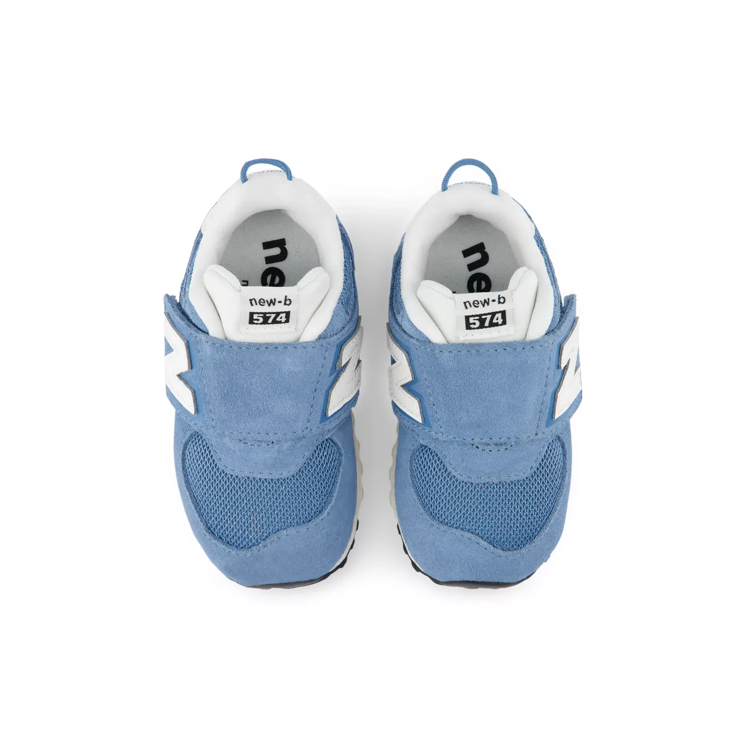 Детские кроссовки New Balance 574 NEW-B Hook & Loop, Heron Blue With Sea Salt — фото 4