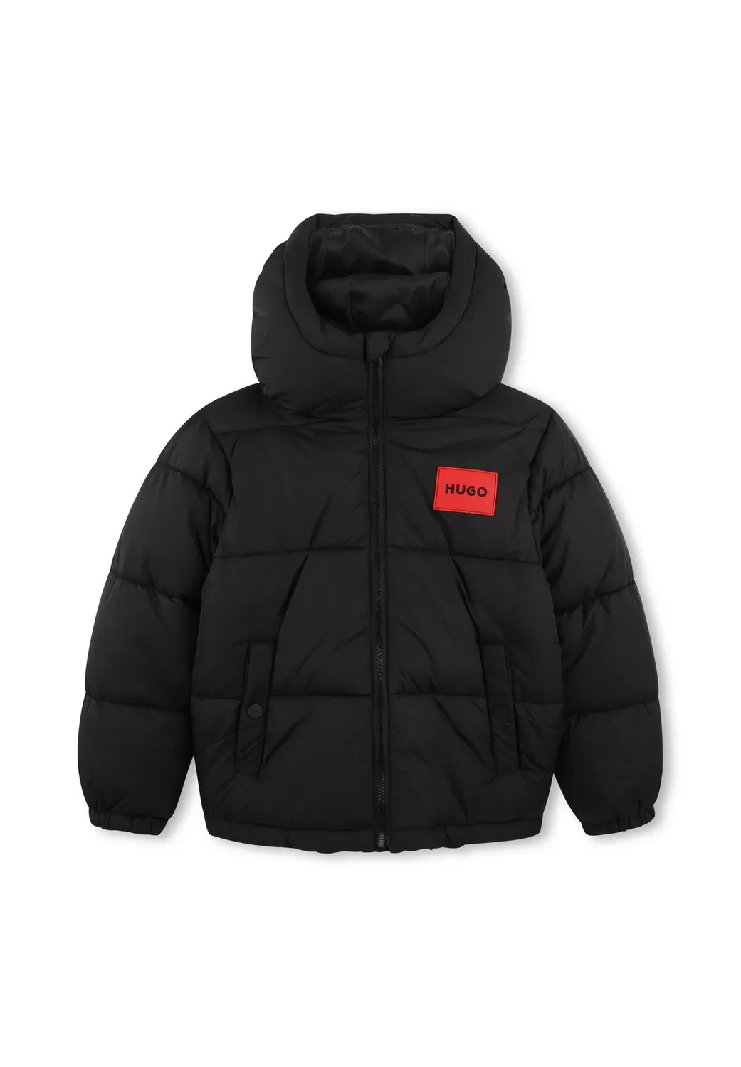 Пуховая куртка - зимняя куртка Hugo Kids, Black — фото 2