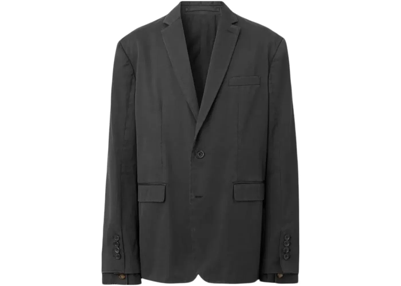 Мужской пиджак однобортный Blazer Burberry, Black