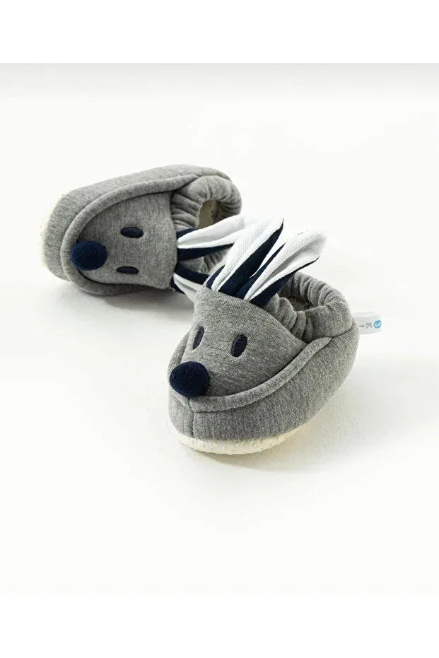 Детские пинетки для новорожденных плюшевые Eflin Çocuk Giyim, Gray