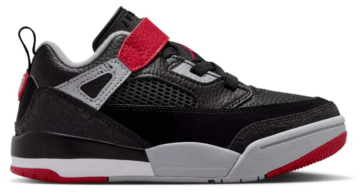 Кроссовки для мальчиков Spizike Low Jordan, цвет Gym Red/Black/Wolf Gray