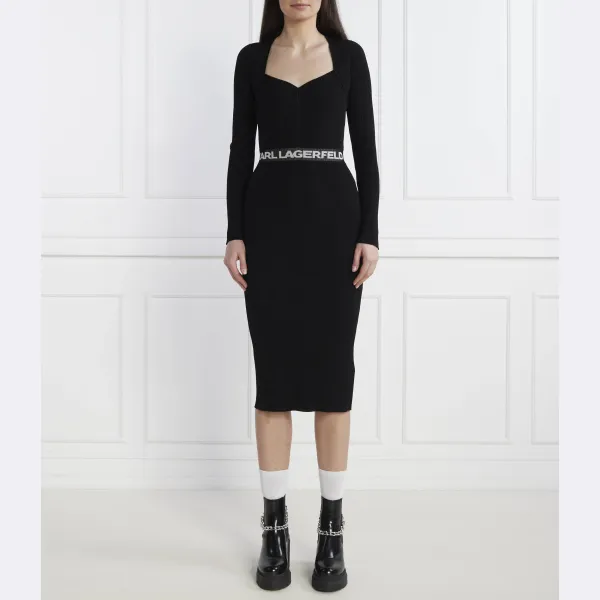 

Платье Karl Lagerfeld, черный