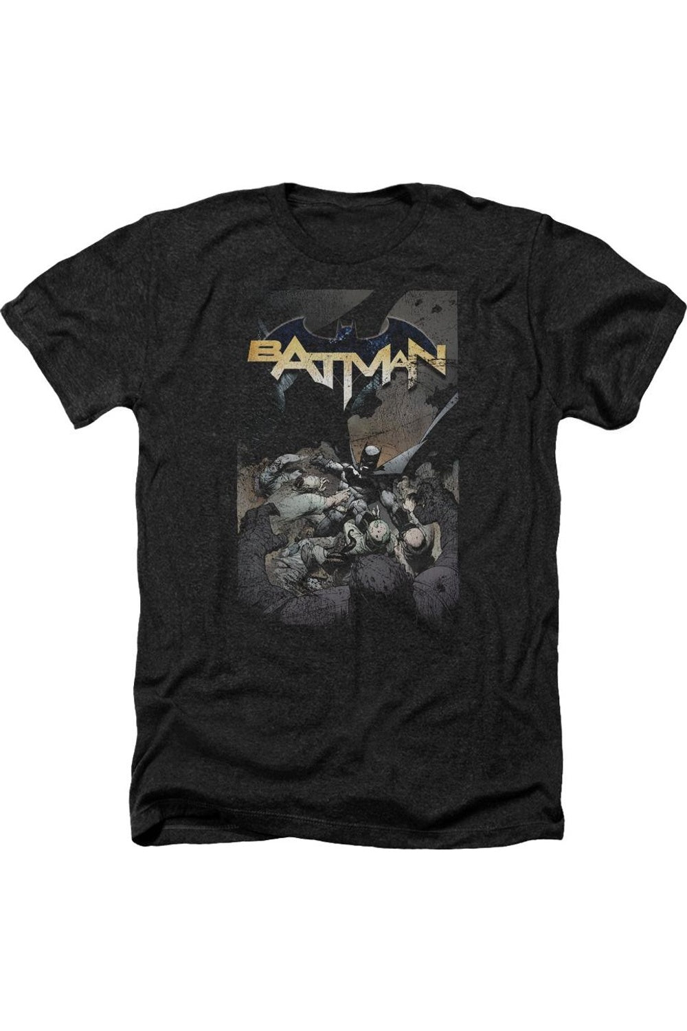 

Футболка Batman One Adult Heather Gildan, черный