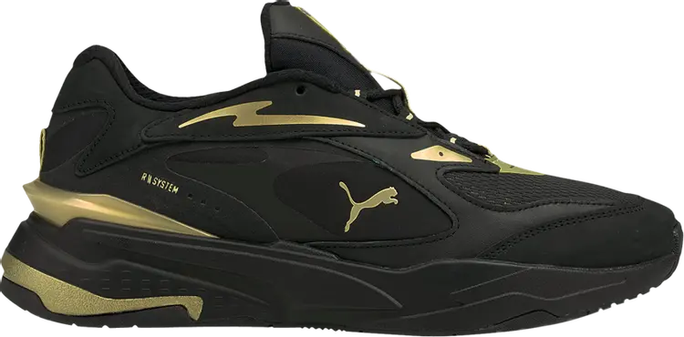 

Кроссовки Puma RS-Fast Metal v2 Black Team Gold, черный