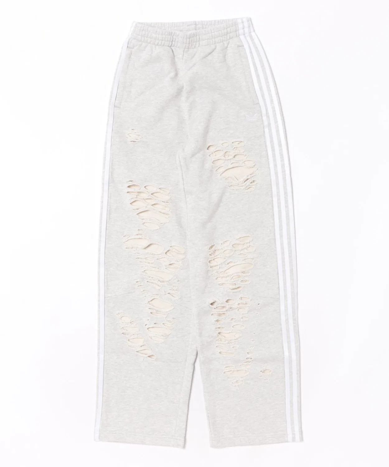 Женские джоггеры с эффектом потертости Adidas W Damage Jogger PT, Серый