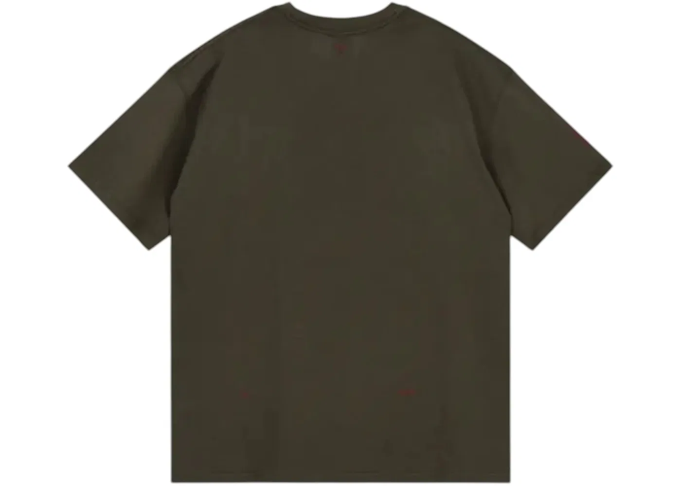 Мужская футболка с длинным рукавом Nike x NOCTA CS T-Shirt (Asia Sizing), Cargo Khaki/Team Red — фото 2