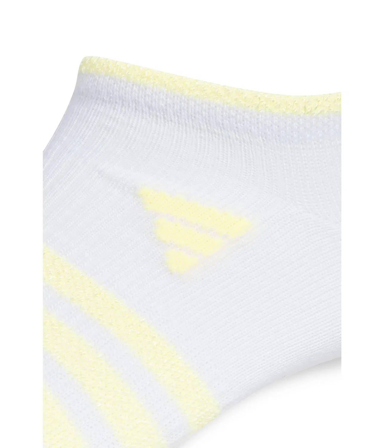 Набор из 6 невидимых носков Superlite 3.0 (для маленьких и больших детей) Adidas Kids, White/Cool Light Heather/Black — фото 3
