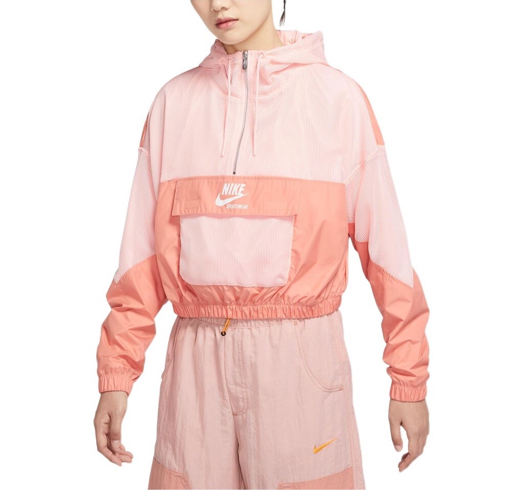 

Анорак Nike, розовый