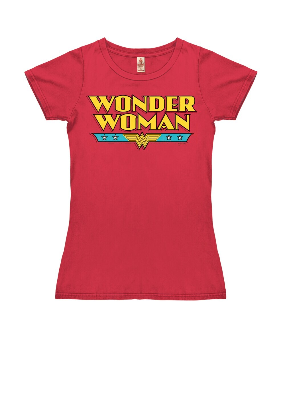 

Рубашка LOGOSHIRT Wonder Woman, красный