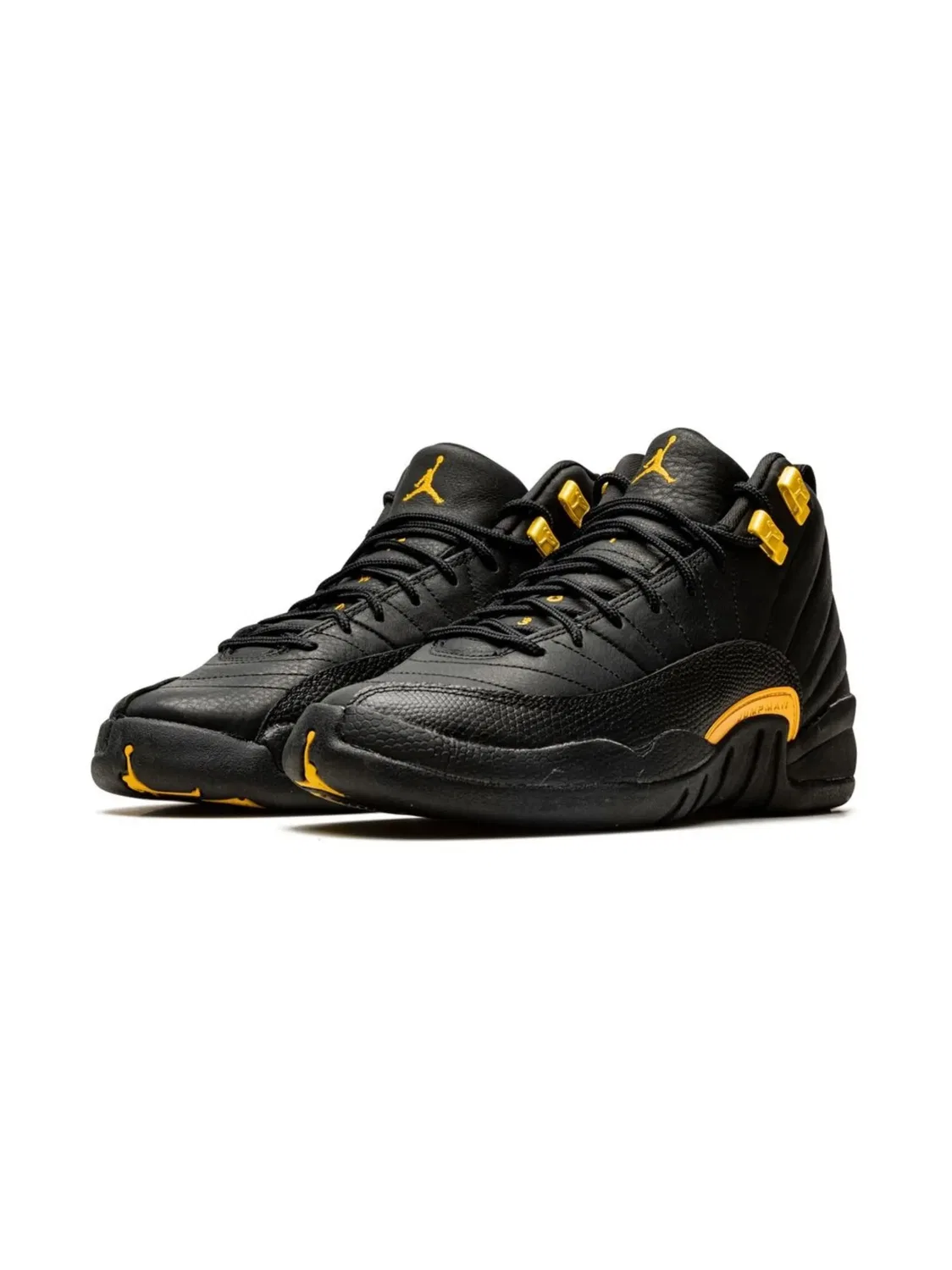 Кроссовки Air Jordan 12 Black Taxi — фото 2