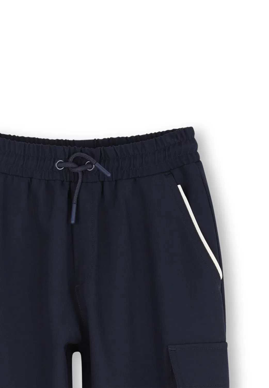 Pantalon élastiqué - брюки-карго Boss Kidswear, Bleu Cargo — фото 3