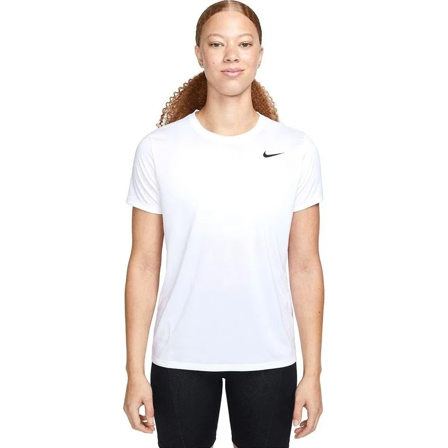 Футболка женская с коротким рукавом Dri Fit Ss Tee Nike, Белый