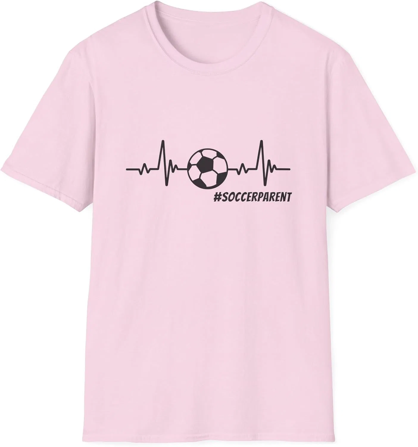 Мужская футболка с круглым вырезом Gildan 64000, Light Pink