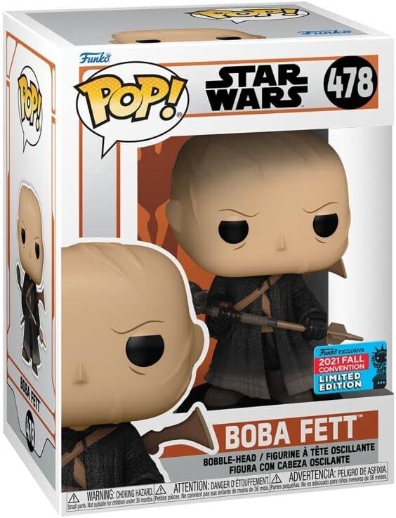 

Фигурка Funko Pop! Star Wars: The Mandalorian - Boba Fett NYCC 2021