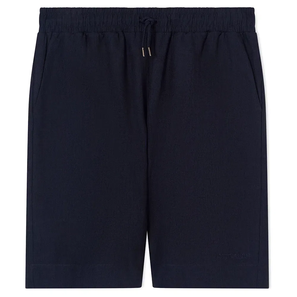 Мужские плавки из льняной смеси Emporio armani, Blue