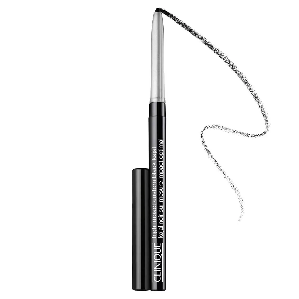 Кайал 0,28 г с высокой пигментацией CLINIQUE, N°1 Blackened Black