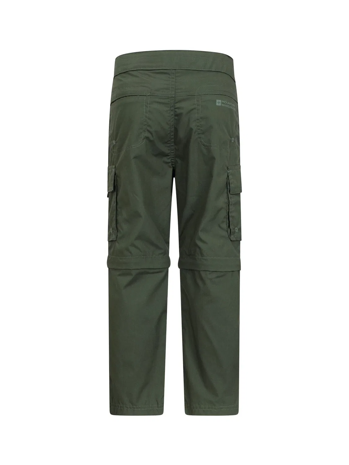 Штаны трансформеры Active Kids Quick Drying Zip Off Mountain Warehouse, зеленые — фото 3
