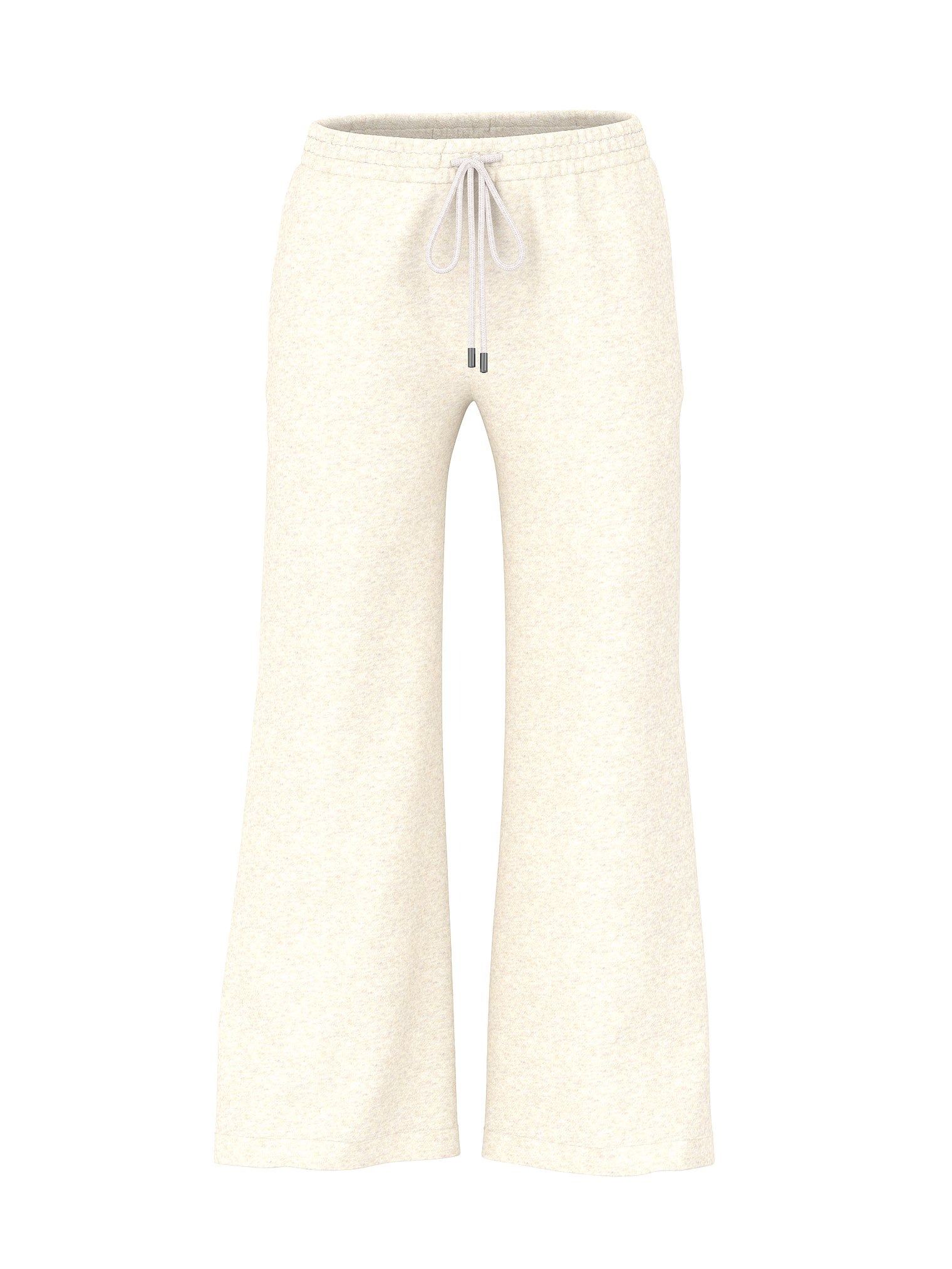 

Спортивные брюки Victoria's Secret Angel Essentials Effortless Fleece Wide-Leg, бежевый