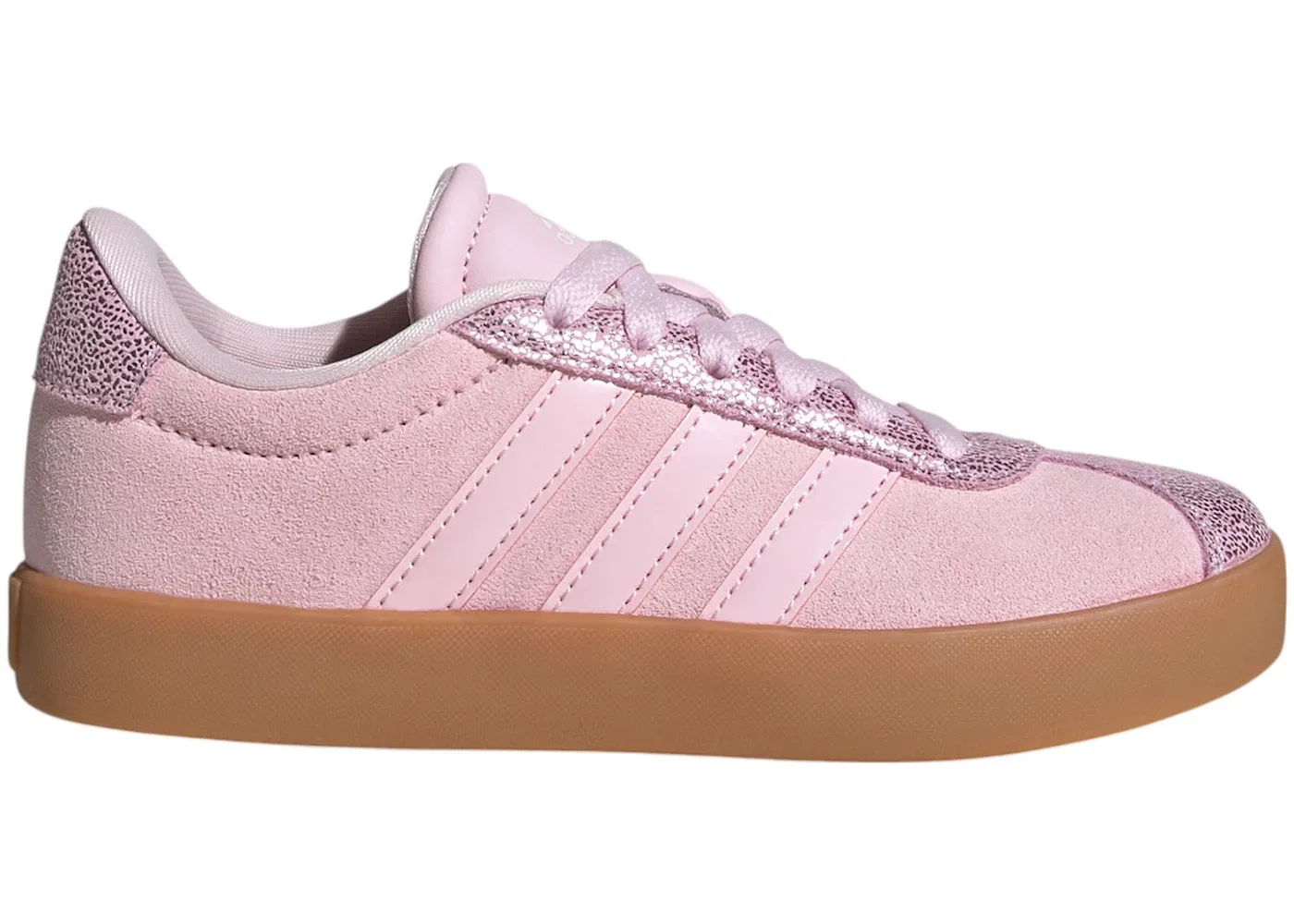 Детские кроссовки Lifestyle Adidas VL Court 3.0, Clear Pink Clear Pink Gum