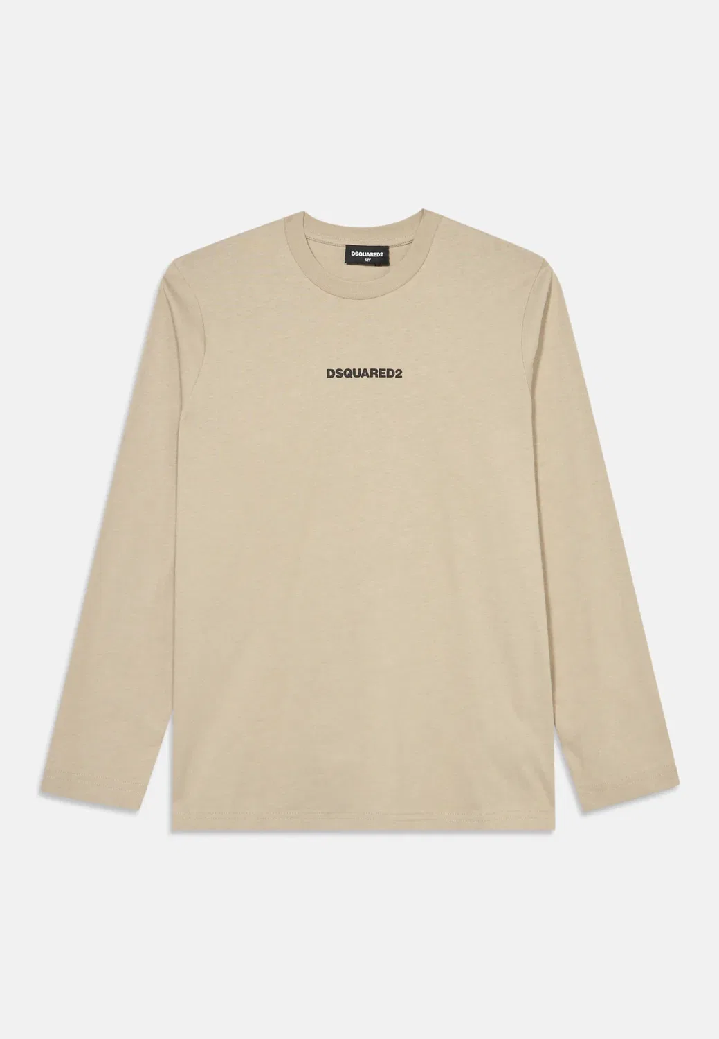 Свободный крой, унисекс, топ с длинными рукавами Dsquared2, Beige