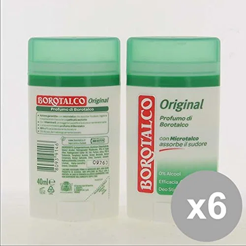 Набор дезодорантов-стиков Borotalco Original, 6 шт. по 40 мл