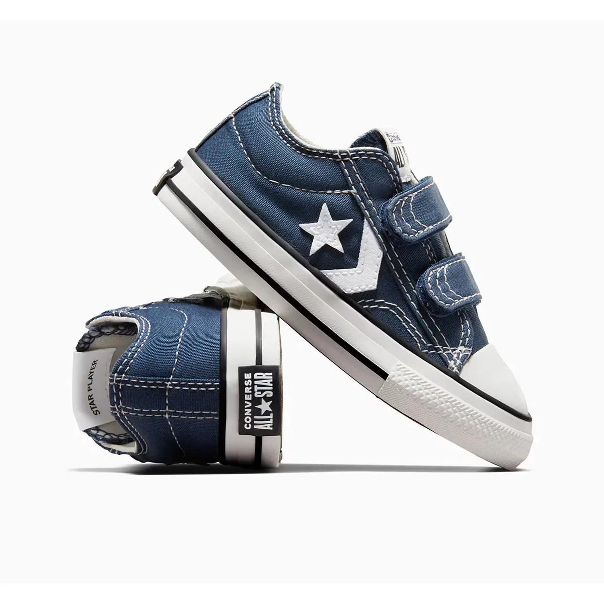 Детские кроссовки для мальчиков Star Player 76 Converse, Azul Marino — фото 4