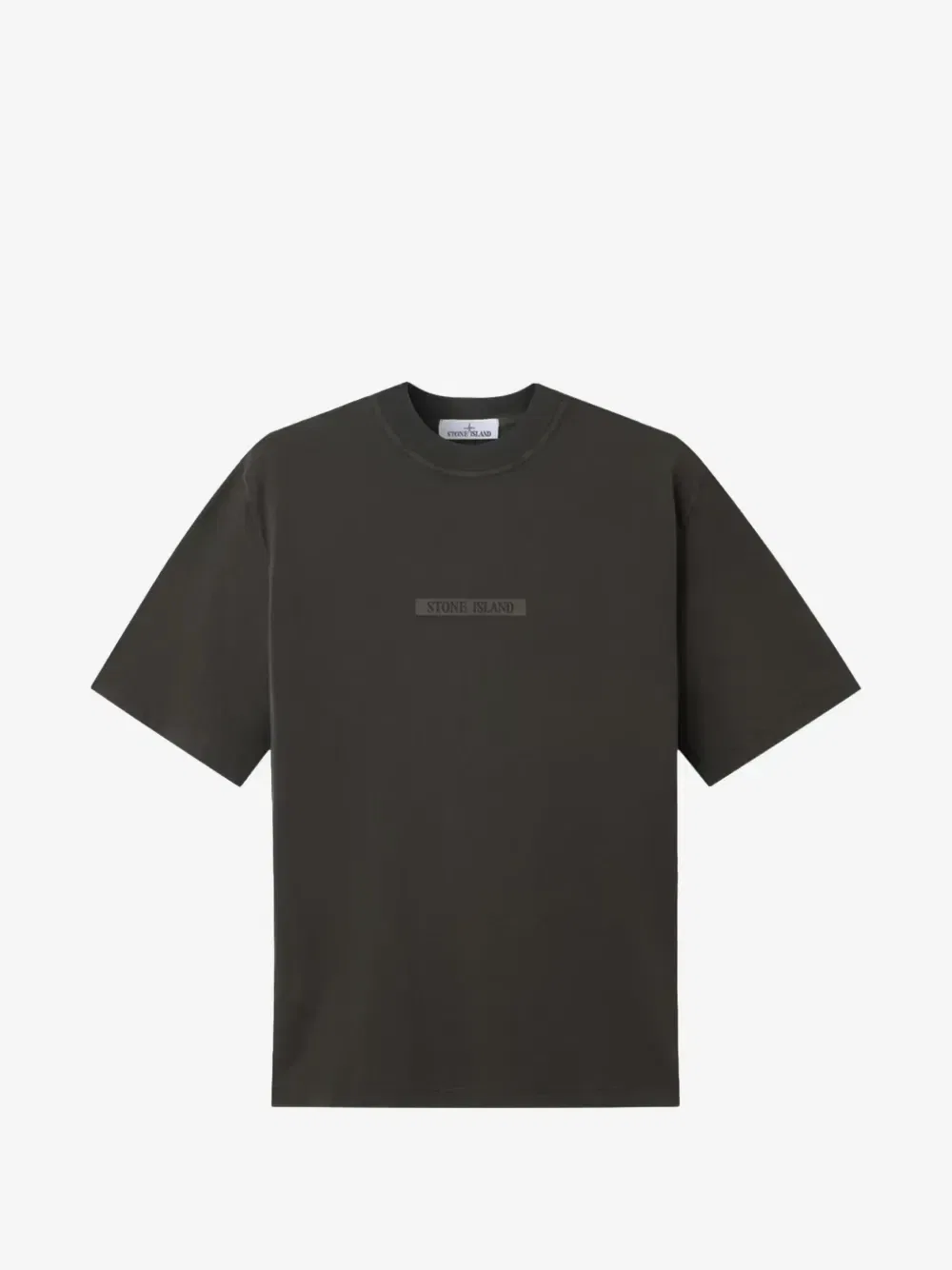 Футболка 2100006 из органического хлопка Stone Island, серый