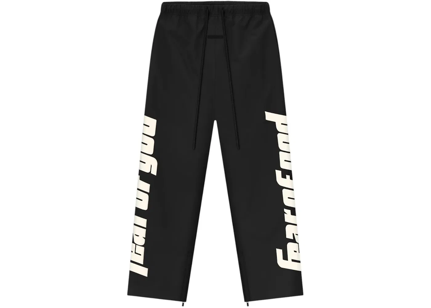 Мужские спортивные штаны из нейлона с принтом Fear of God Essentials MLB Trackpants Fear of God, Black