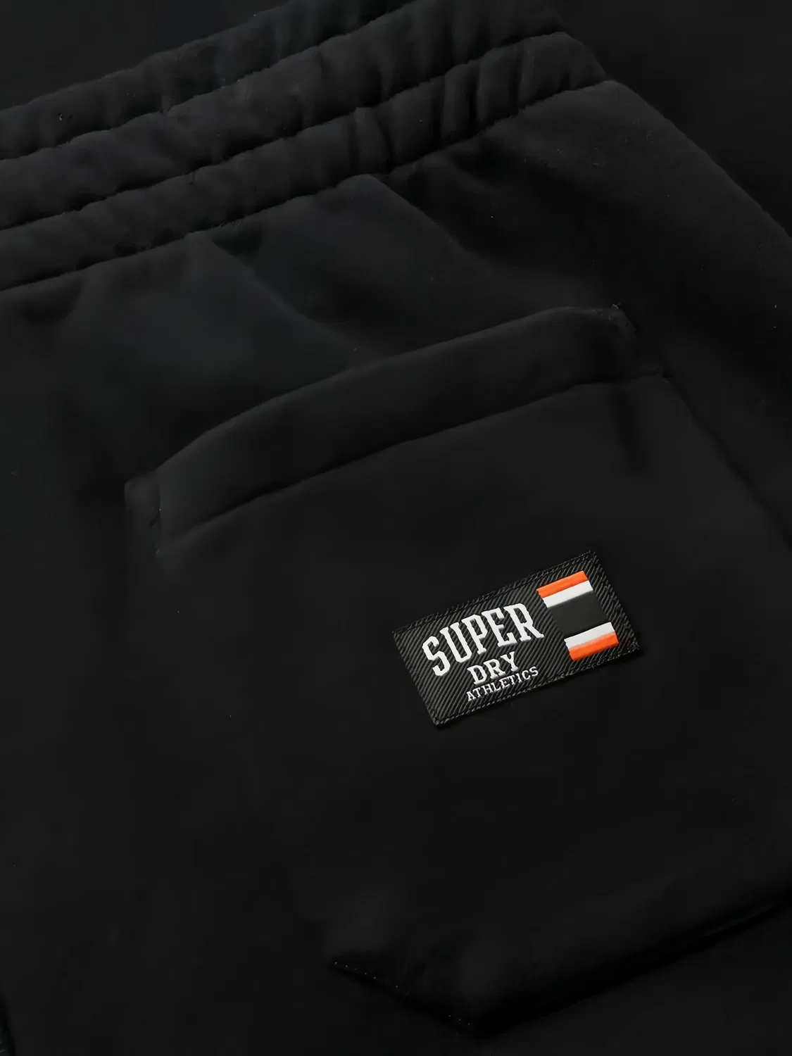 Спортивные штаны с нашивкой логотипа Superdry, черный — фото 2