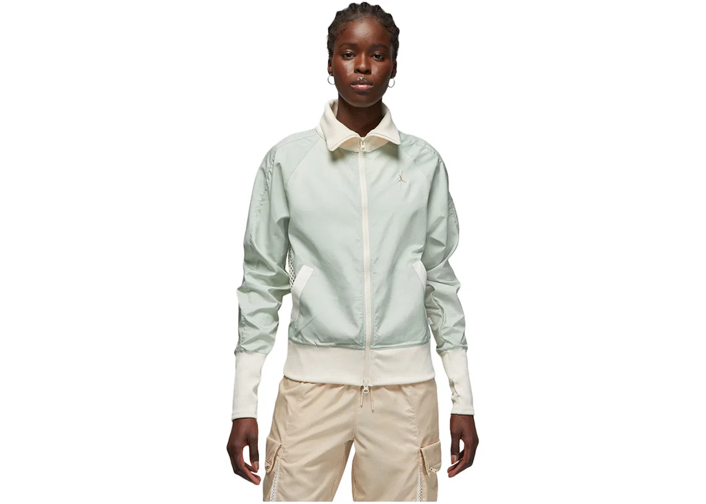 Женская куртка Track Jacket Jordan, Dusty Sage/Pale Ivory
