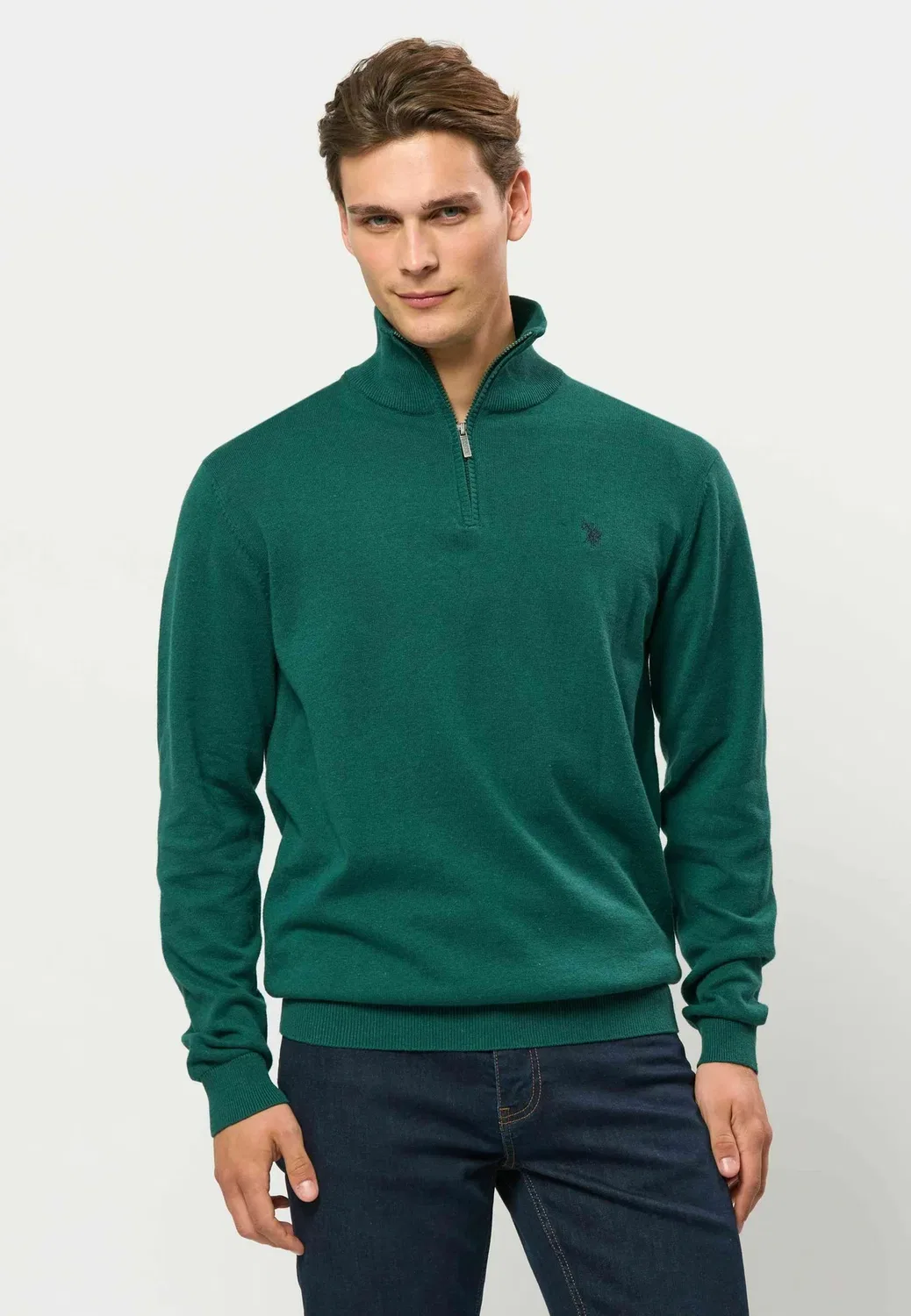Умбризон - джемпер U.S. Polo Assn., Rain Forest Mélange