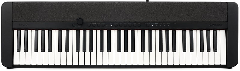 

Casio CT-S1 61-клавишная портативная клавиатура — черная CT-S1BK