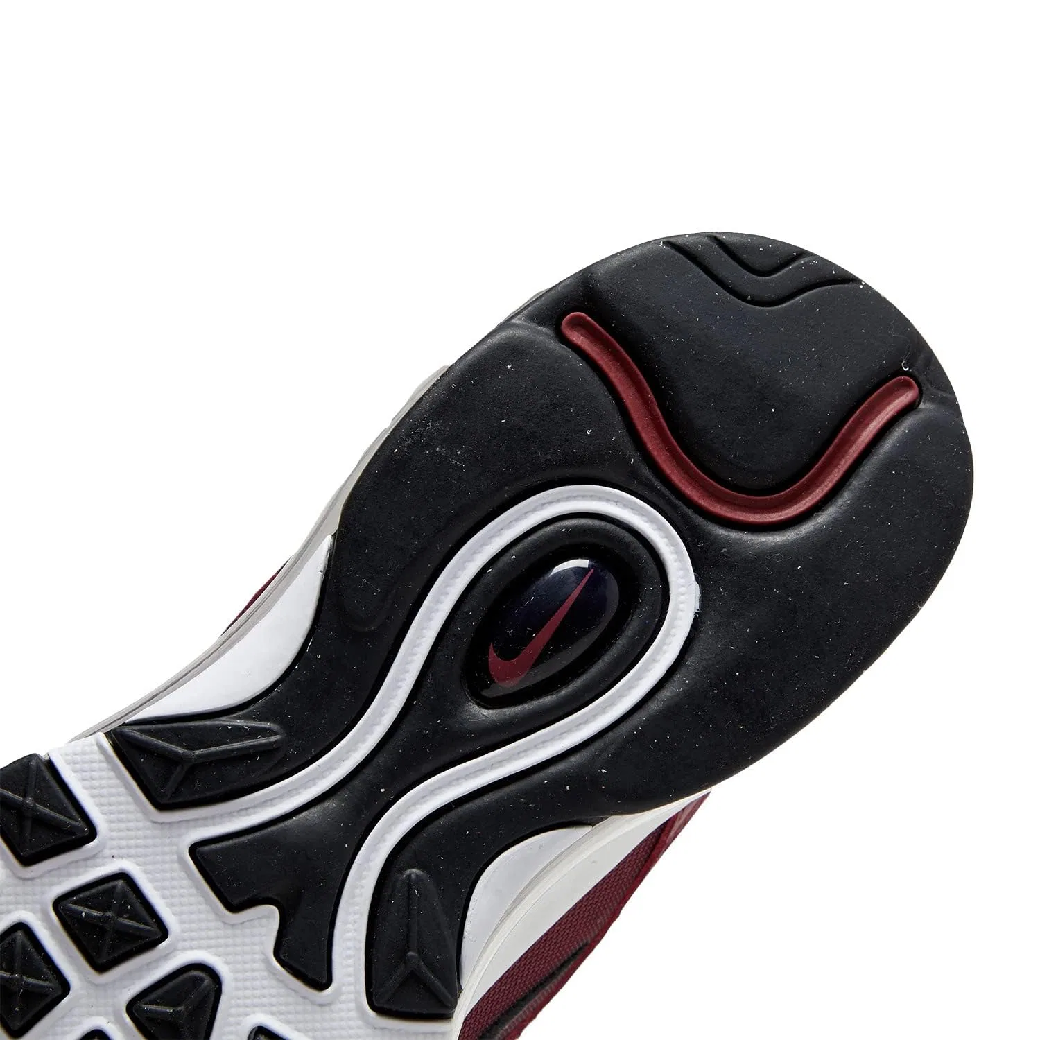 Детские кроссовки для мальчиков NIKE Air Max 97 Big Kids' Shoes, Black Red — фото 4