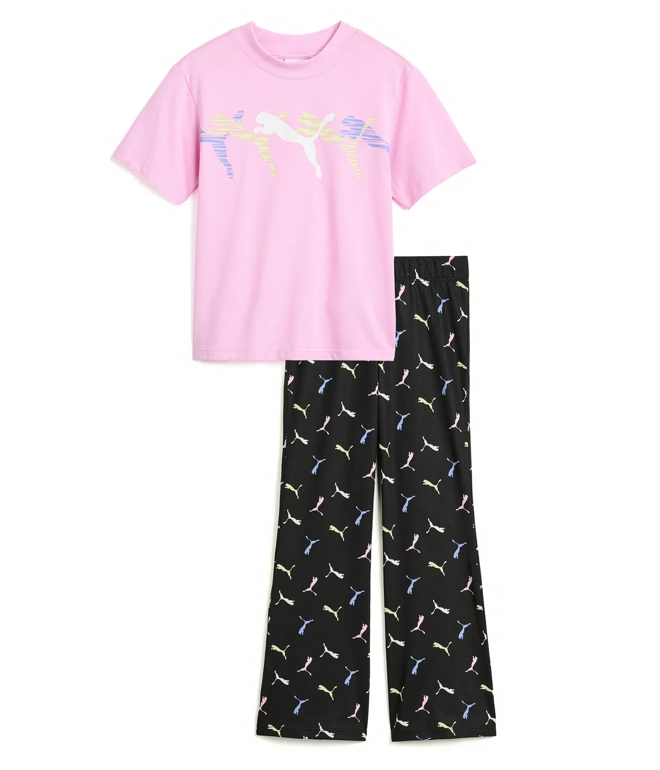 Комплект из футболки и леггинсов (для маленьких детей) Puma Kids, Pink Shimmer