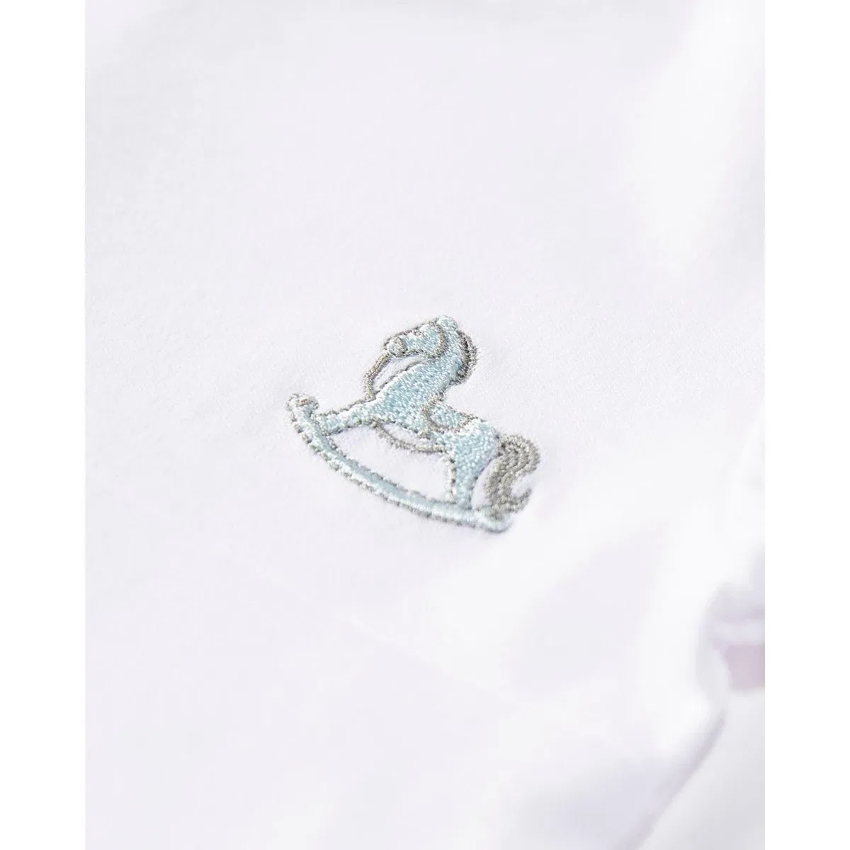 Детское платье-боди с длинным рукавом Rocking Pony ONLINE UNIQUE RTW MISSY, Pearl Blue — фото 2