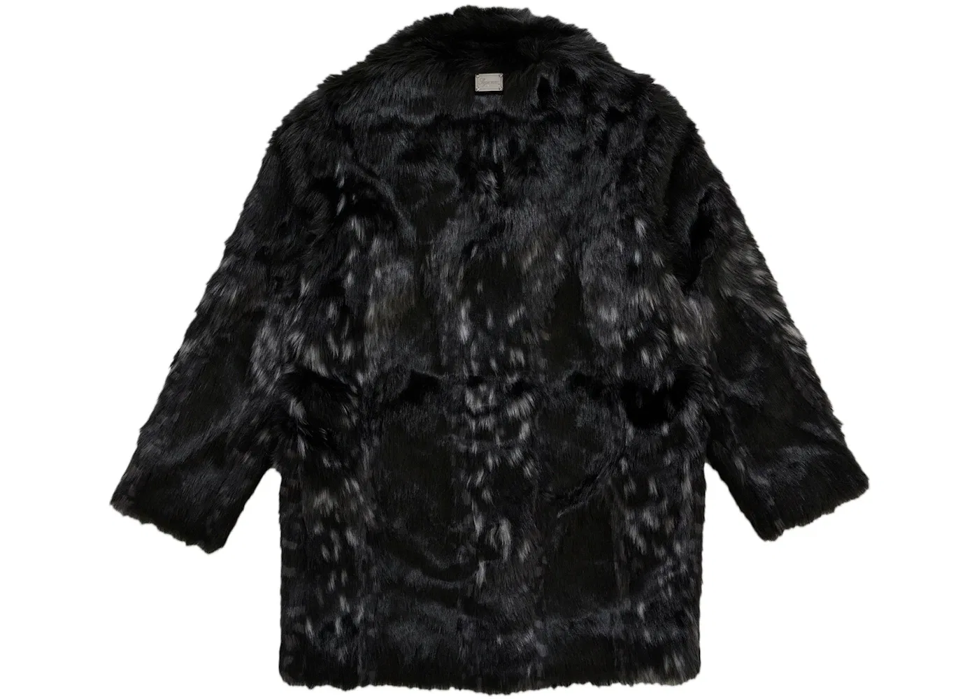 Мужское пальто с технологией WINDSTOPPER Lynx Faux Fur Supreme, черный — фото 3