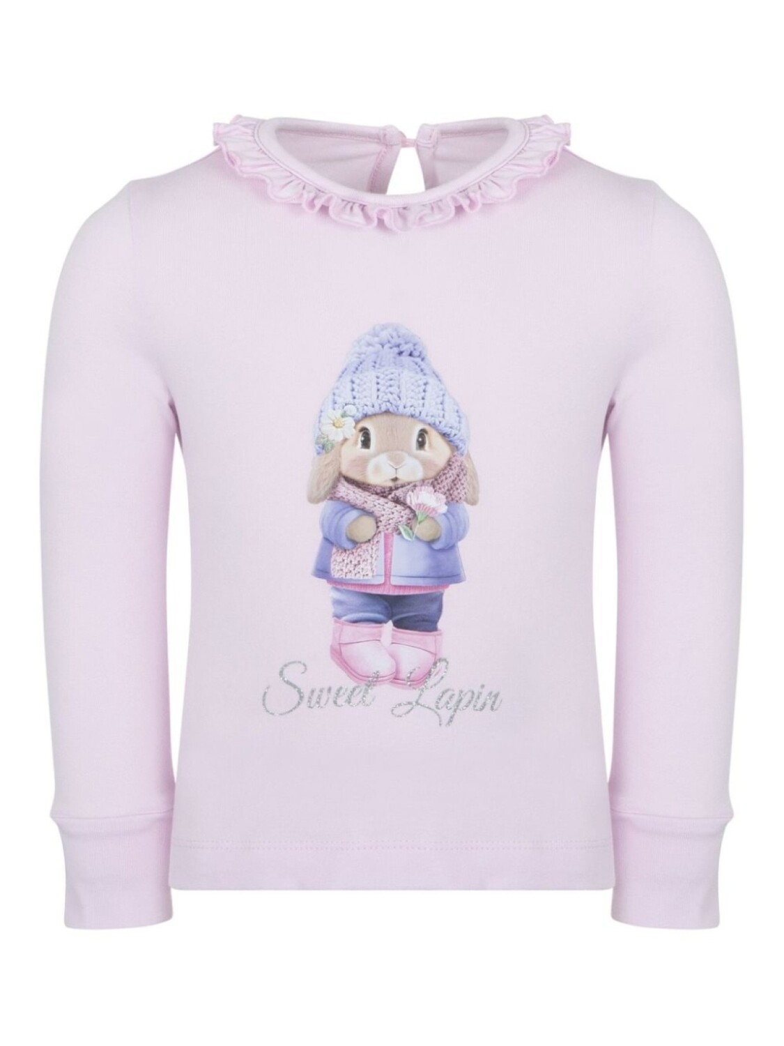 

Lapin House футболка с графичным принтом, розовый