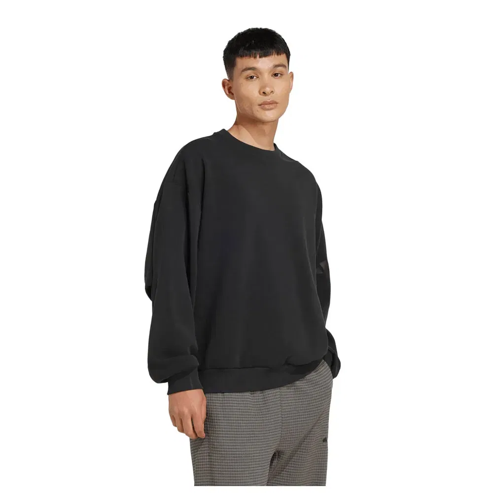 Свитшот Soft Lux Adidas, черный — фото 4