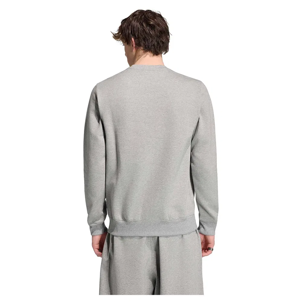 Свитшот Trefoil Essentials Crew Adidas Originals, серый — фото 2