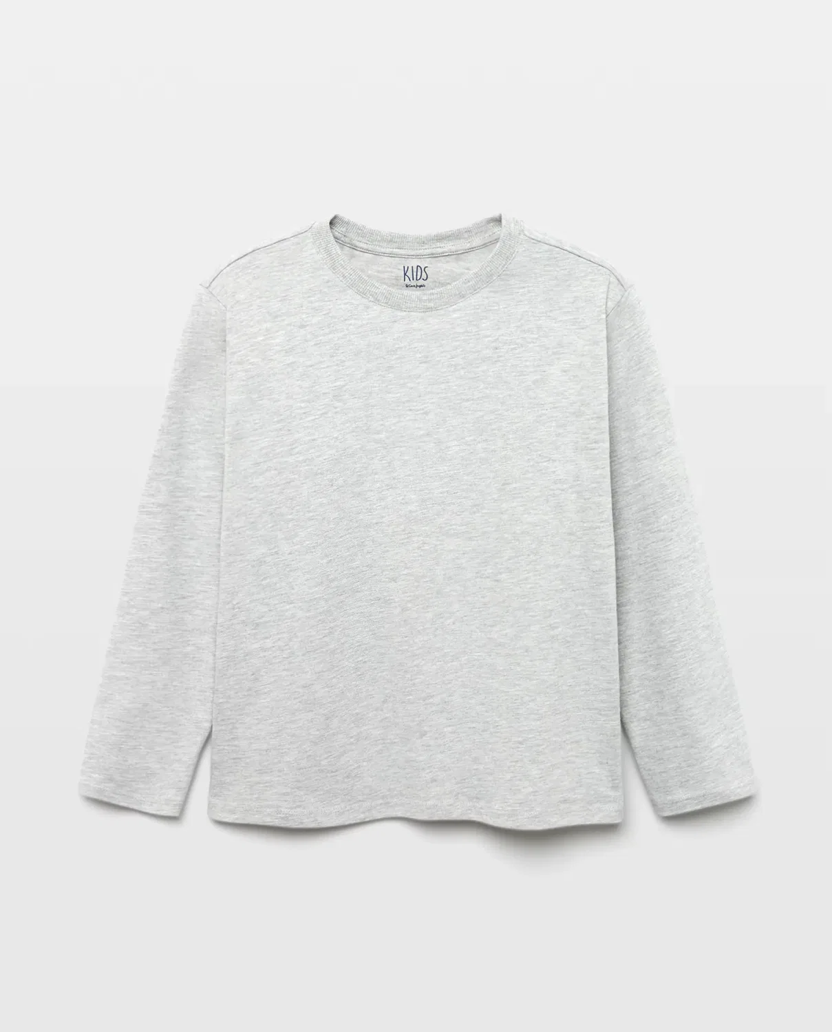 Детская футболка с длинным рукавом Kids El Corte Inglés, Gris Medio — фото 4