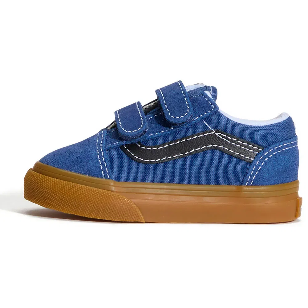 Кроссовки Old Skool V Vans, синий — фото 2
