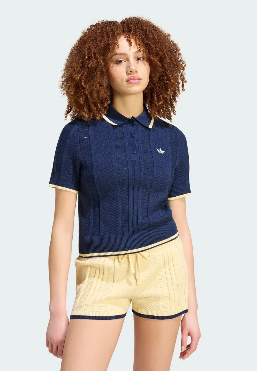 Свитер ADIDAS ORIGINALS 'Cali' темно-синего цвета — фото 2