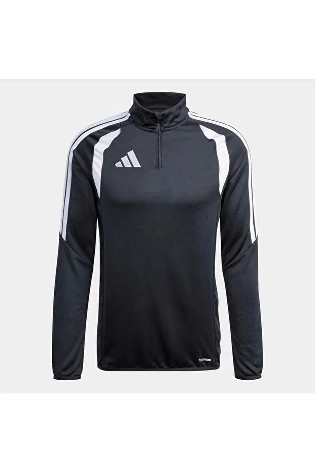 Мужская футболка с длинным рукавом для футбольных тренировок Adidas, Black