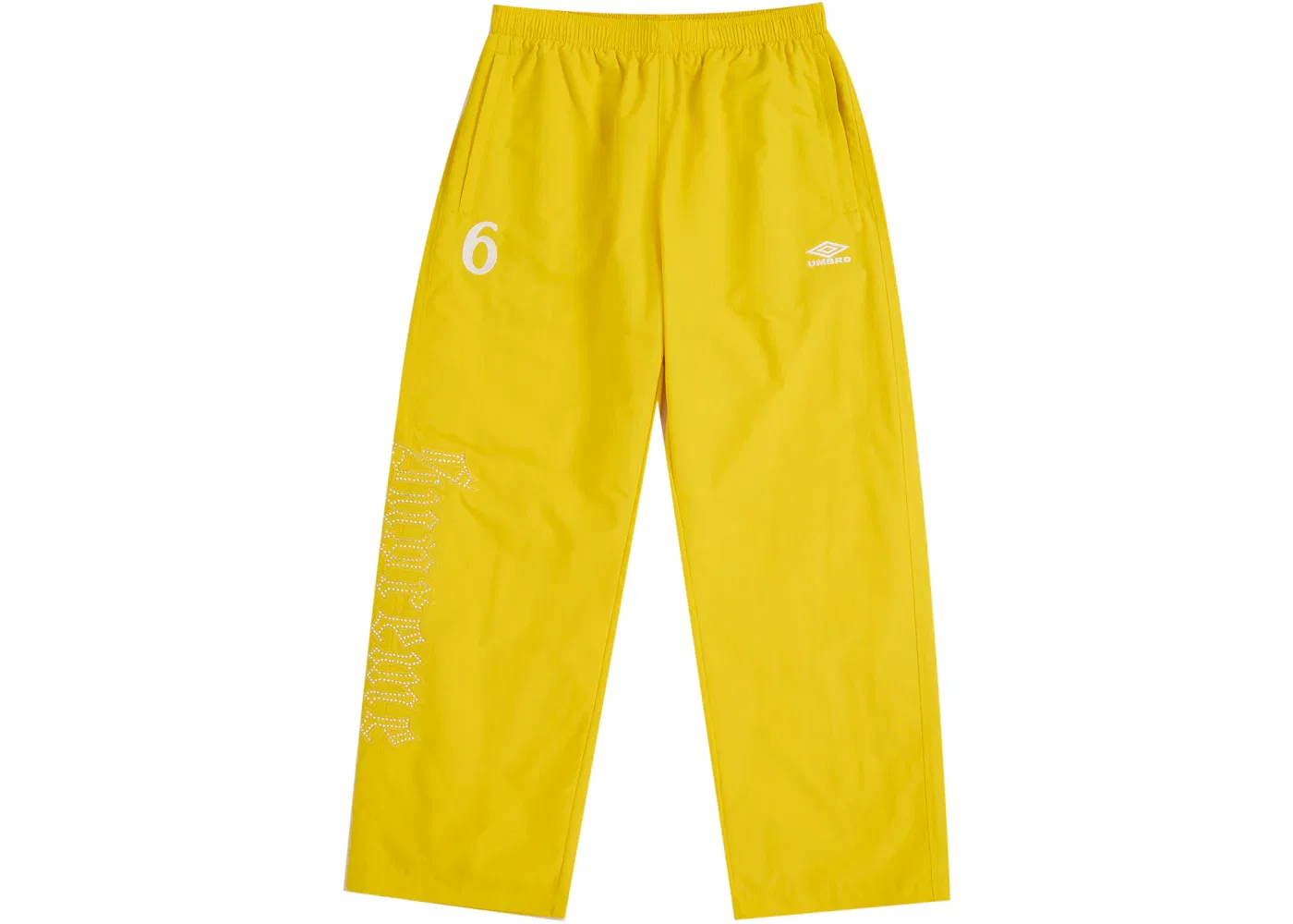 Мужские спортивные штаны с принтом Rhinestone Supreme Umbro, Yellow