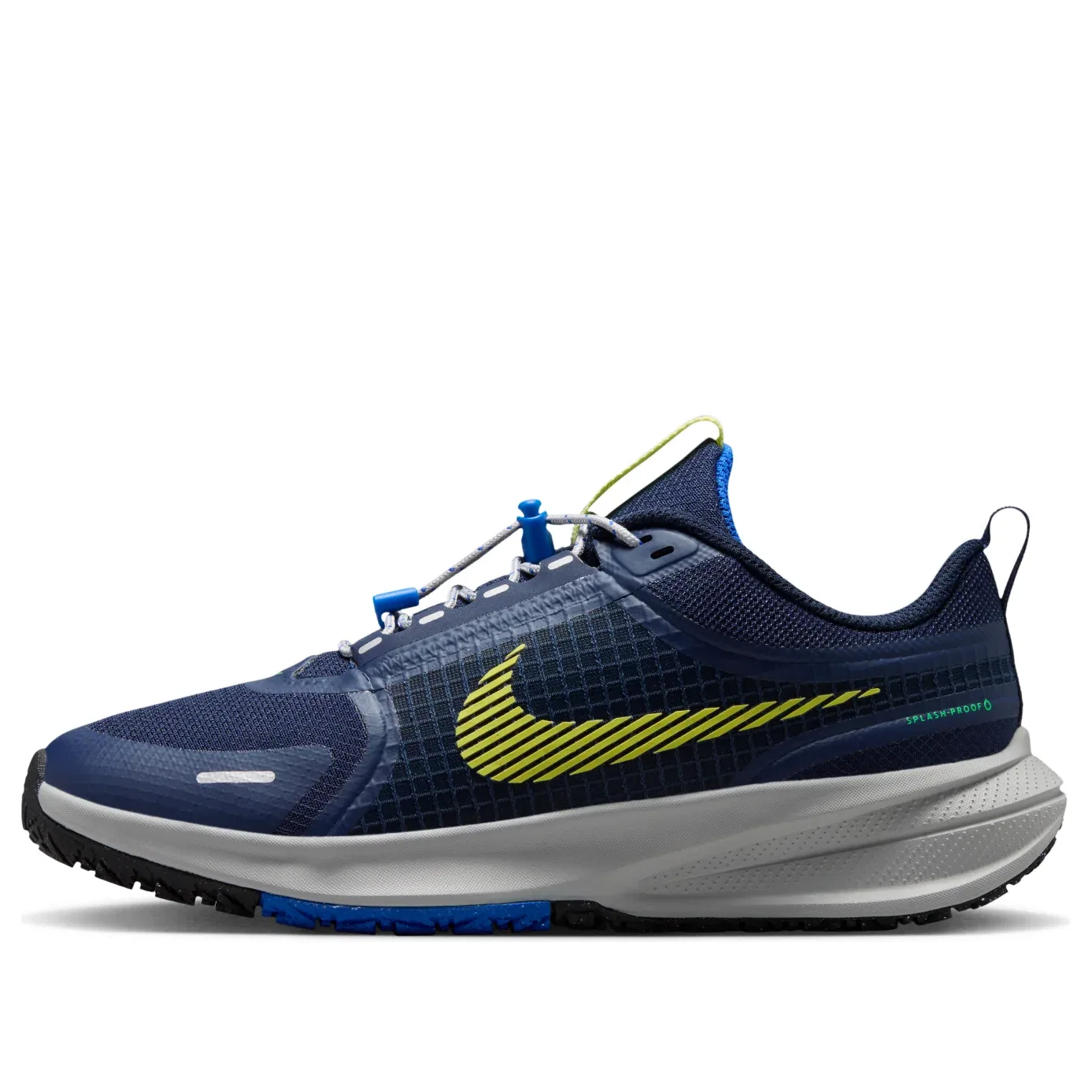 Детские кроссовки с сетчатым верхом Star Runner Utility 'Obsidian Midnight Navy' Nike, Obsidian/Midnight Navy/Racer Blue/Light Lemon Twist