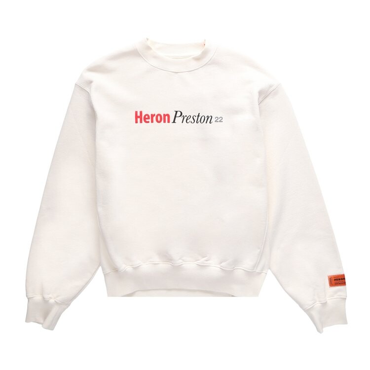 

Толстовка Heron Preston Heron Censored Crew 'White/Multicolor', белый