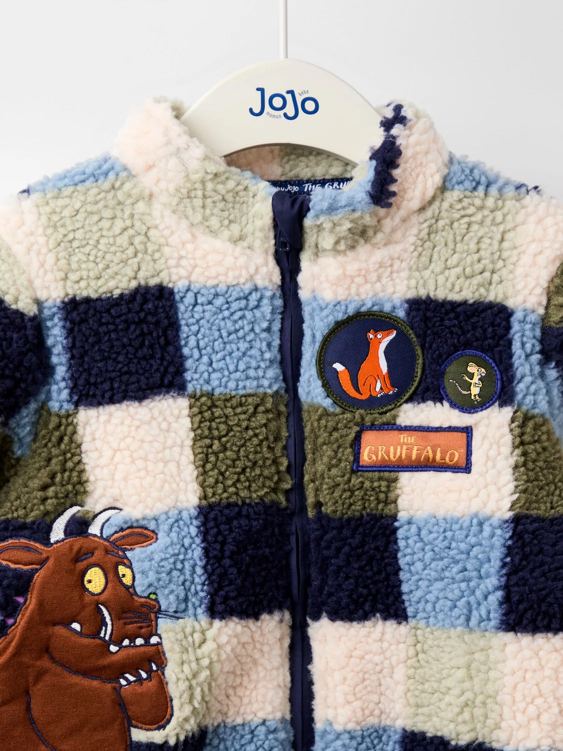 Куртка из флиса Teddy, JoJo Maman Bébé, The Gruffalo Blue — фото 4